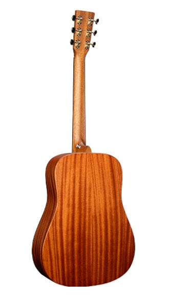 Back of Martin D Jr E StreetLegend&reg; Guitar