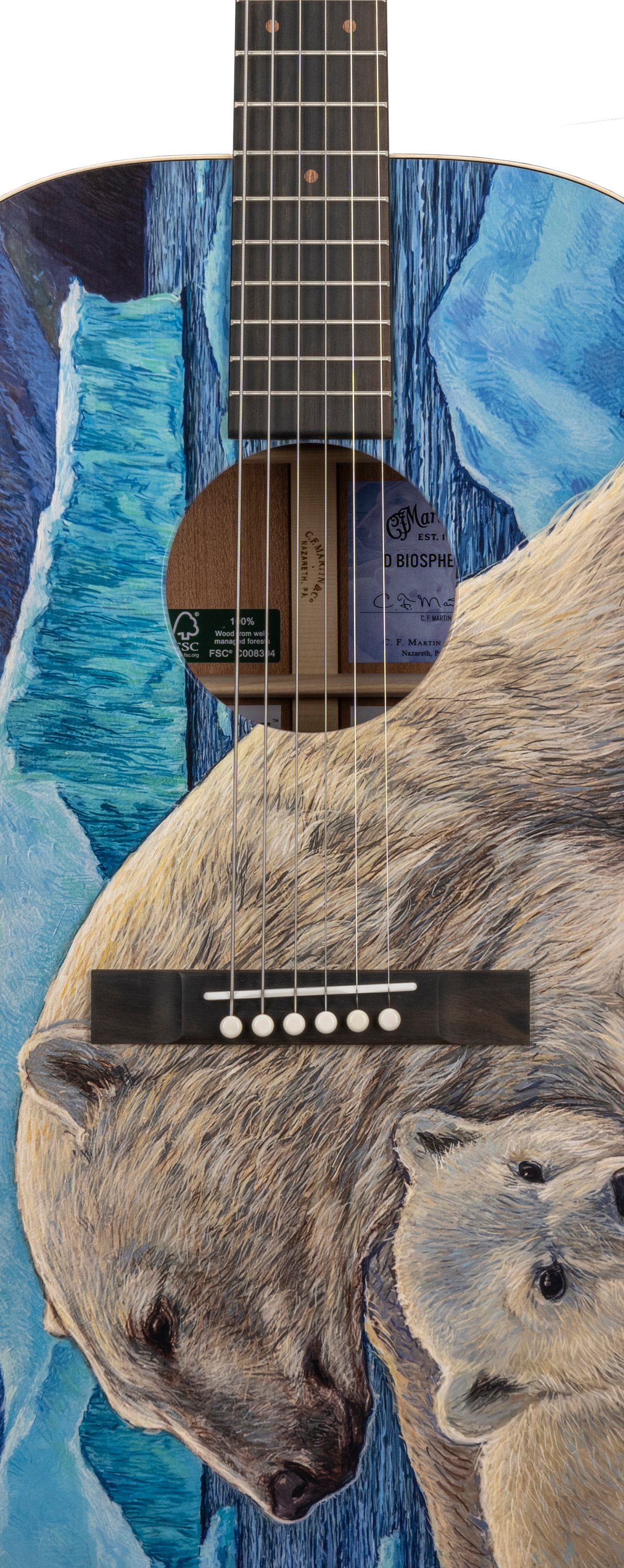 Body of Martin D Biosphere&reg; III Guitar image number 3